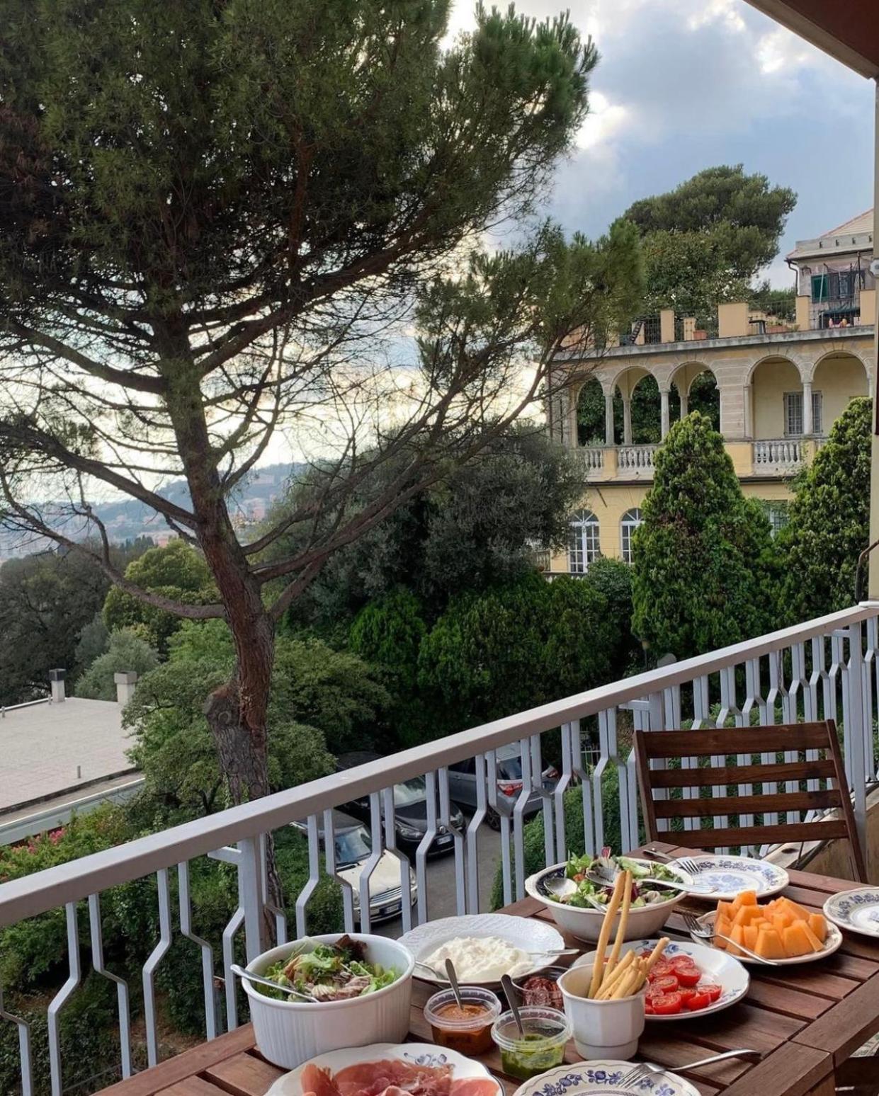 Ferienwohnung Genoa View & Hiking In Italian Riviera Exterior foto