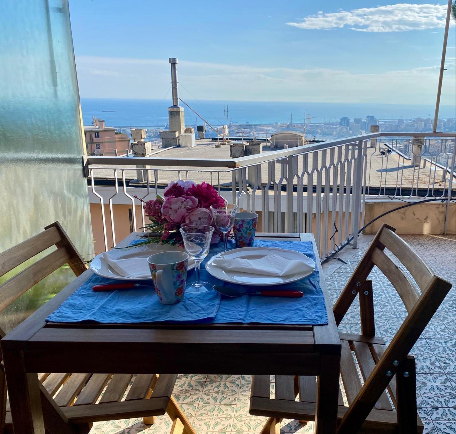 Ferienwohnung Genoa View & Hiking In Italian Riviera Exterior foto