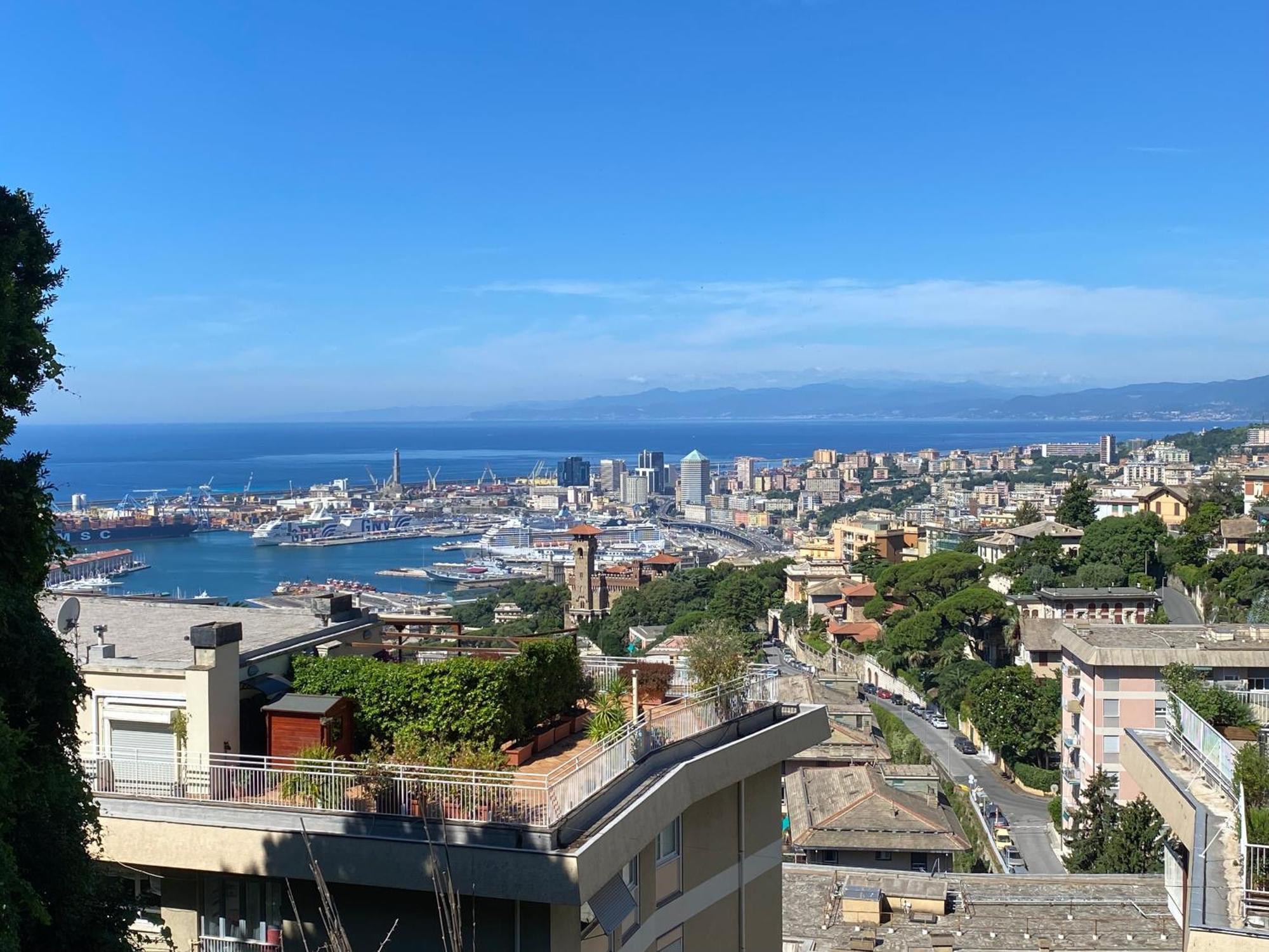 Ferienwohnung Genoa View & Hiking In Italian Riviera Exterior foto